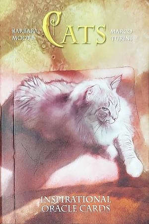 Cats (Inspirational Oracle Cards Guidebook) by Barbara Moore