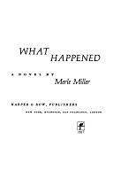 What Happened: A Novel by Merle Miller