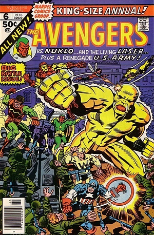 Avengers (1963) Annual #6 by George Pérez