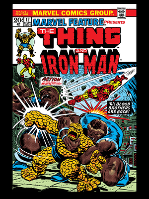 Marvel Feature #12 by Mike Friedrich