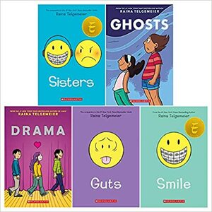 Raina Telgemeier Collection 5 Books Set by Raina Telgemeier