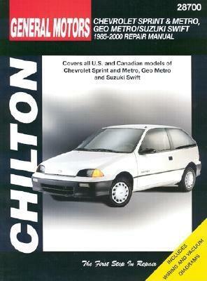 Chevrolet Metro/Sprint/Swift, 1985-00 by Chilton Automotive Books, Joseph D'Orazio, Chilton