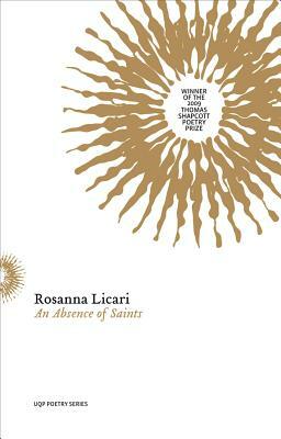 An Absence of Saints by Rosanna Licari