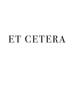 Et Cetera: "And So On" in Latin - A decorative book for interior design styling - Combine deco books together to create a custom by Urban Decor Studio