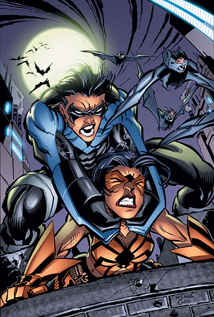 Nightwing #100: Breaking Up is Hard to Do! (Extra-Sized 100th Issue) by Devin Grayson, Andy Owens, Mike Lilly