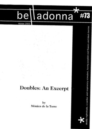 Doubles: An Excerpt by Mónica de la Torre