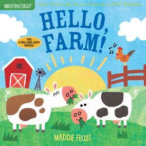 Indestructibles: Hello, Farm!: Chew Proof - Rip Proof - Nontoxic - 100% Washable (Book for Babies, Newborn Books, Safe to Chew) by 