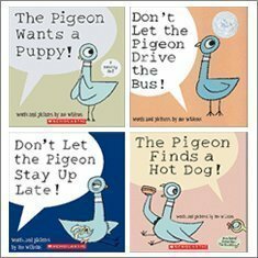 Pigeon Pack (4 Book Set) by Mo Willems