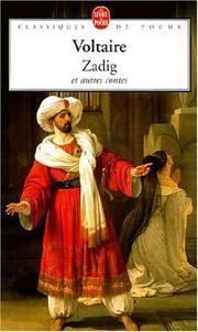 Zadig et autres contes by Voltaire