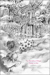 The Marvelous Village Veiled in Mist by Sachiko Kashiwaba, Christopher Holmes