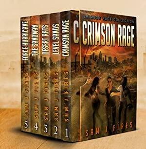 Crimson Rage The Collection: Books 1-5 by Sam J Fires