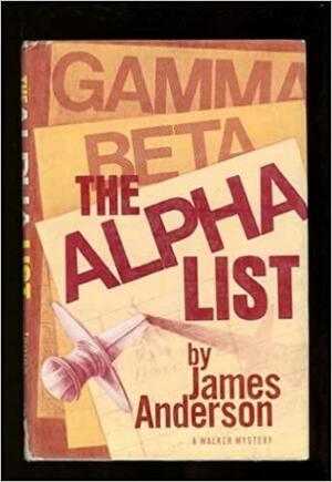 The Alpha List by James Anderson