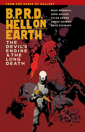 B.P.R.D. Hell on Earth, Vol. 4: The Devil's Engine & The Long Death by Mike Mignola, Tyler Crook, Dave Stewart, John Arcudi, James Harren