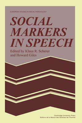 Social Markers in Speech by 