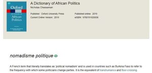 Oxford Dictionary of African Politics by Sa'eed Husaini, Eloïse Bertrand, Nic Cheeseman