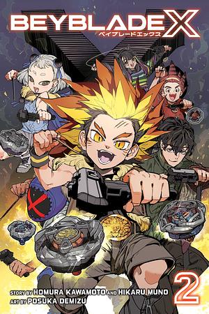 Beyblade X, Vol. 2 by Hikaru Muno, Homura Kawamoto