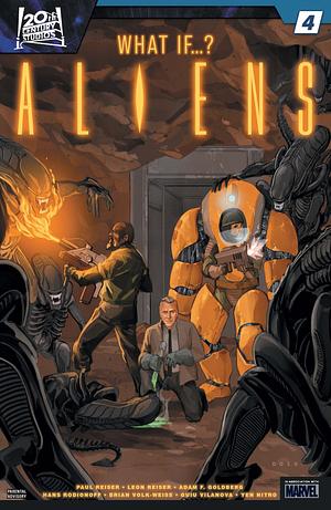 Aliens: What If...? (2024) #4 by Adam F. Goldberg, Leon Reiser, Hans Rodionoff, Paul Reiser