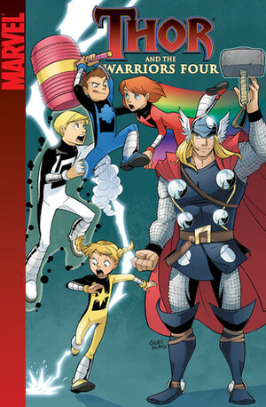 Thor and the Warriors Four by Gurihiru, Alex Zalben, Colleen Coover
