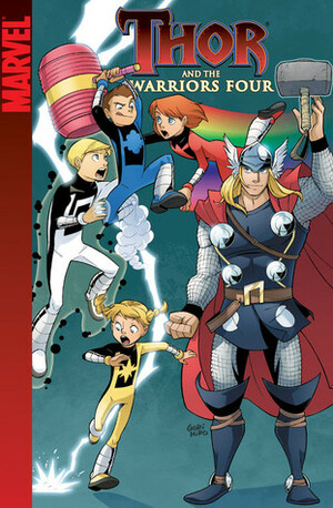 Thor and the Warriors Four by Colleen Coover, Gurihiru, Alex Zalben