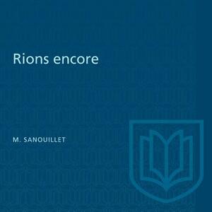 Rions encore by Michel Sanouillet