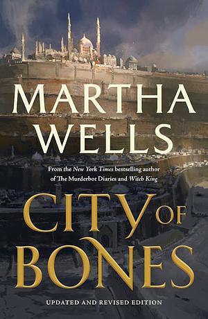 The cover of the book City of bones, updated and revised edition by Martha Wells