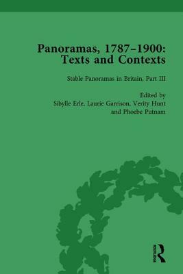 Panoramas, 1787-1900 Vol 3: Texts and Contexts by Laurie Garrison, Sibylle Erle, Anne Anderson