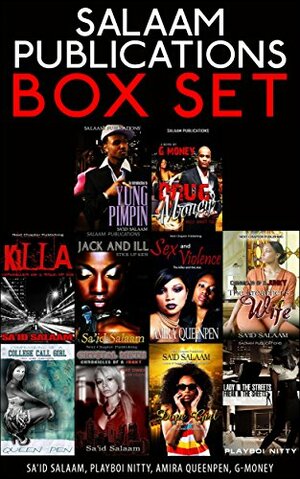 Salaam Publications Box Set by Playboi Nitty, G. Money, Amira Queenpen, Sa'id Salaam
