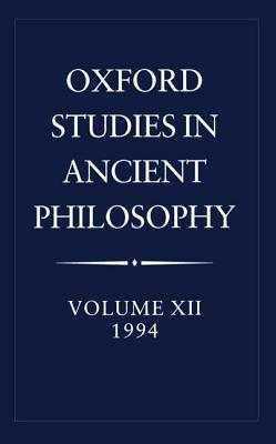 Oxford Studies in Ancient Philosophy by 