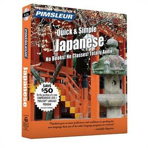 Pimsleur Japanese Quick & Simple Course - Level 1 Lessons 1-8 CD, Volume 1: Learn to Speak and Understand Japanese with Pimsleur Language Programs by Pimsleur