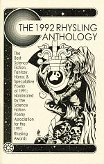 The 1992 Rhysling Anthology by SFPA