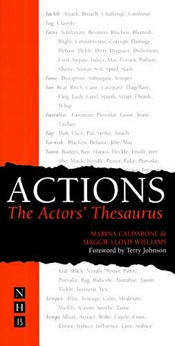 Actions: The Actors' Thesaurus by Maggie Lloyd-Williams, Marina Caldarone