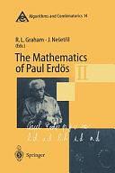 The Mathematics of Paul Erdös II by Ronald L. Graham, Jaroslav Nesetril