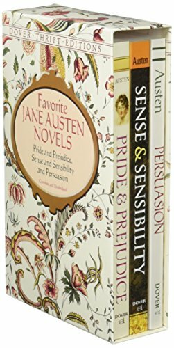 Favorite Jane Austen Novels: Pride and Prejudice, Sense and Sensibility and Persuasion (Complete and Unabridged) by Jane Austen