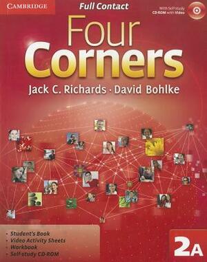 Four Corners Level 2 Full Contact a with Self-Study CD-ROM by David Bohlke, Jack C. Richards