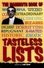 The Mammoth Book of Tasteless Lists by Karl Shaw