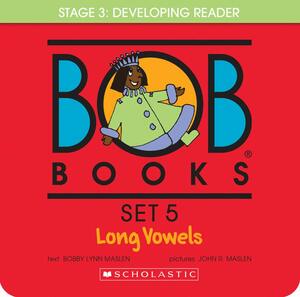Bob Books - Long Vowels Box Set | Phonics, Ages 4 and up, Kindergarten, First Grade by Bobby Lynn Maslen, John R. Maslen