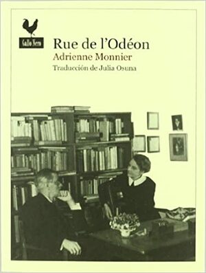 Rue de l'Odéon by Adrienne Monnier