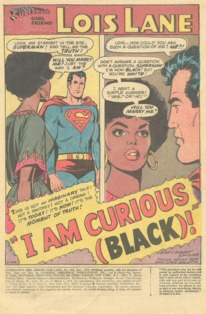 I Am Curious (Black) by Robert Kanigher