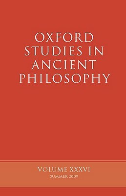 Oxford Studies in Ancient Philosophy: Volume II: 1984 Volume II by 