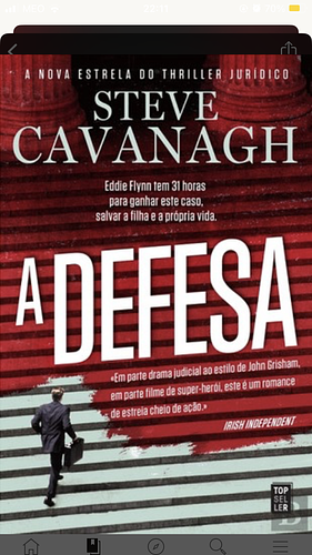 A Defesa by Steve Cavanagh