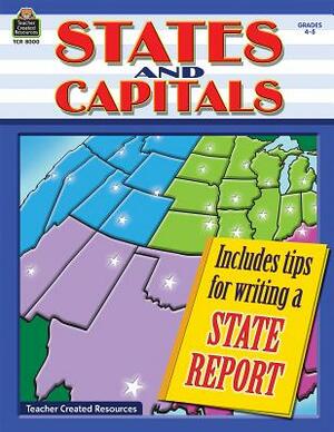 States and Capitals, Grades 4-5 by Ruth Foster