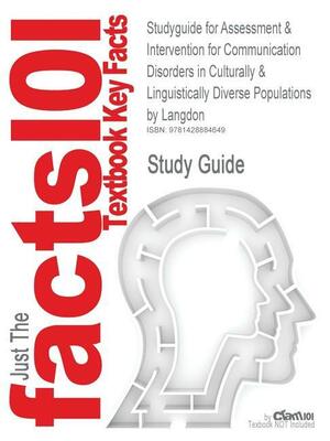 Assessment & Intervention for Communication Disorders in Culturally & Linguistically Diverse Populations by P. Langdon