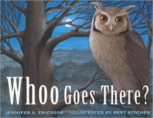 Whoo Goes There? by Bert Kitchen, Jennifer A. Ericsson