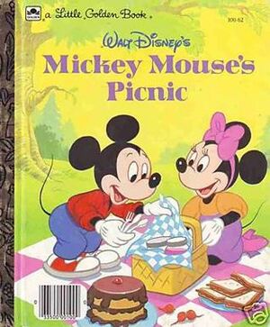 Mickey Mouse's Picnic (A Little Golden Book) by The Walt Disney Company, Jane Werner Watson