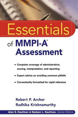 Essentials of MMPI-A Assessment by Robert P. Archer, Radhika Krishnamurthy