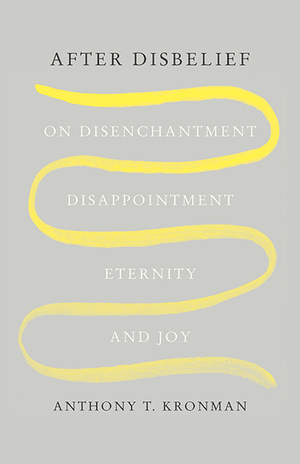 After Disbelief: On Disenchantment, Disappointment, Eternity, and Joy by Anthony T. Kronman