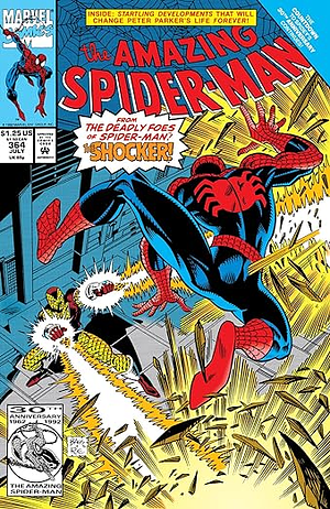 Amazing Spider-Man #364 by David Michelinie