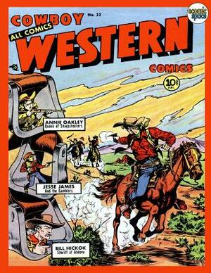 Cowboy Western Comics #32 by Charlton Comics