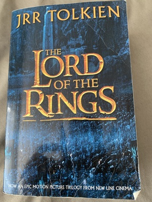 The lord of the rings  by J.R.R. Tolkien