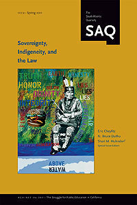 Sovereignty, Indigeneity, and the Law by Eric Cheyfitz, N. Bruce Duthu, Shari M. Huhndorf